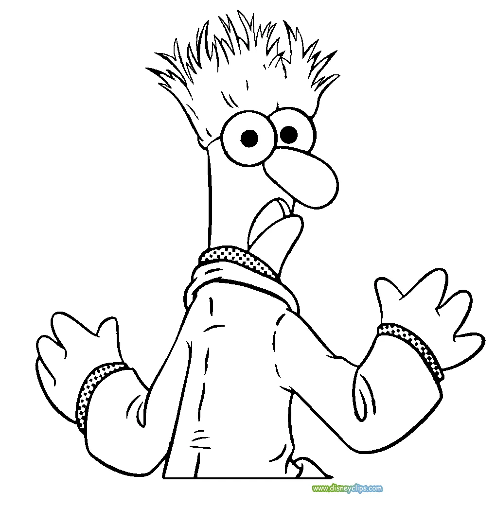 Muppets Coloring Pages Print Free - Coloring Home