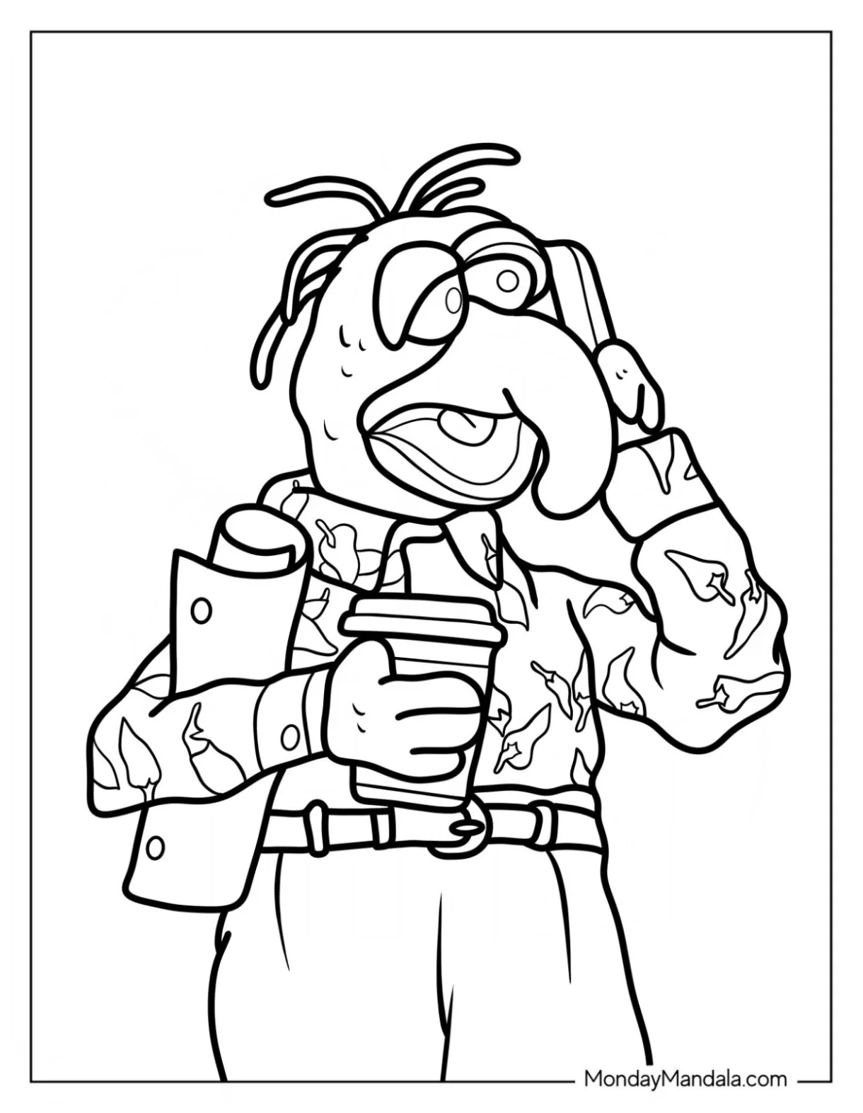 20 Muppets Coloring Pages (Free PDF Printables)