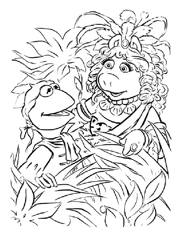 Kids-n-fun.com | Coloring page Muppets Muppets