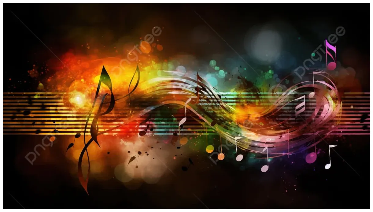 Themes music printable coloring page