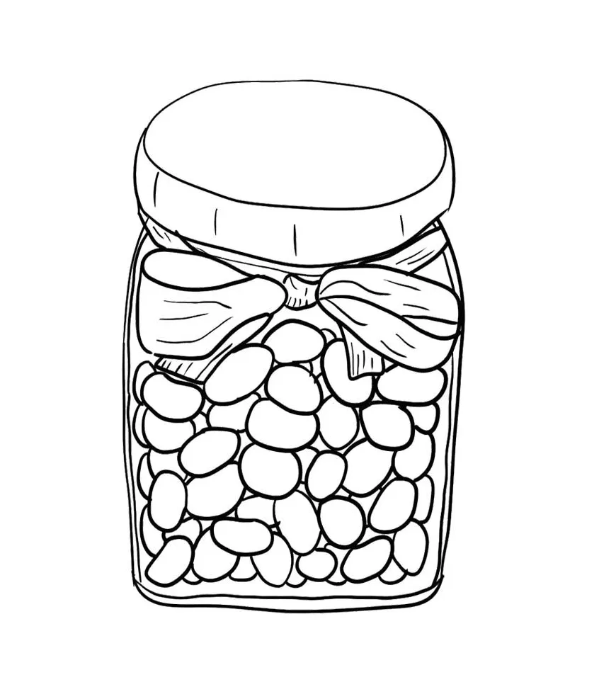 Jar Coloring Page at GetColorings.com | Free printable colorings pages