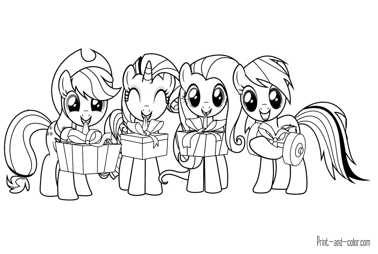 My Little Pony coloring pages | Print and Color.com
