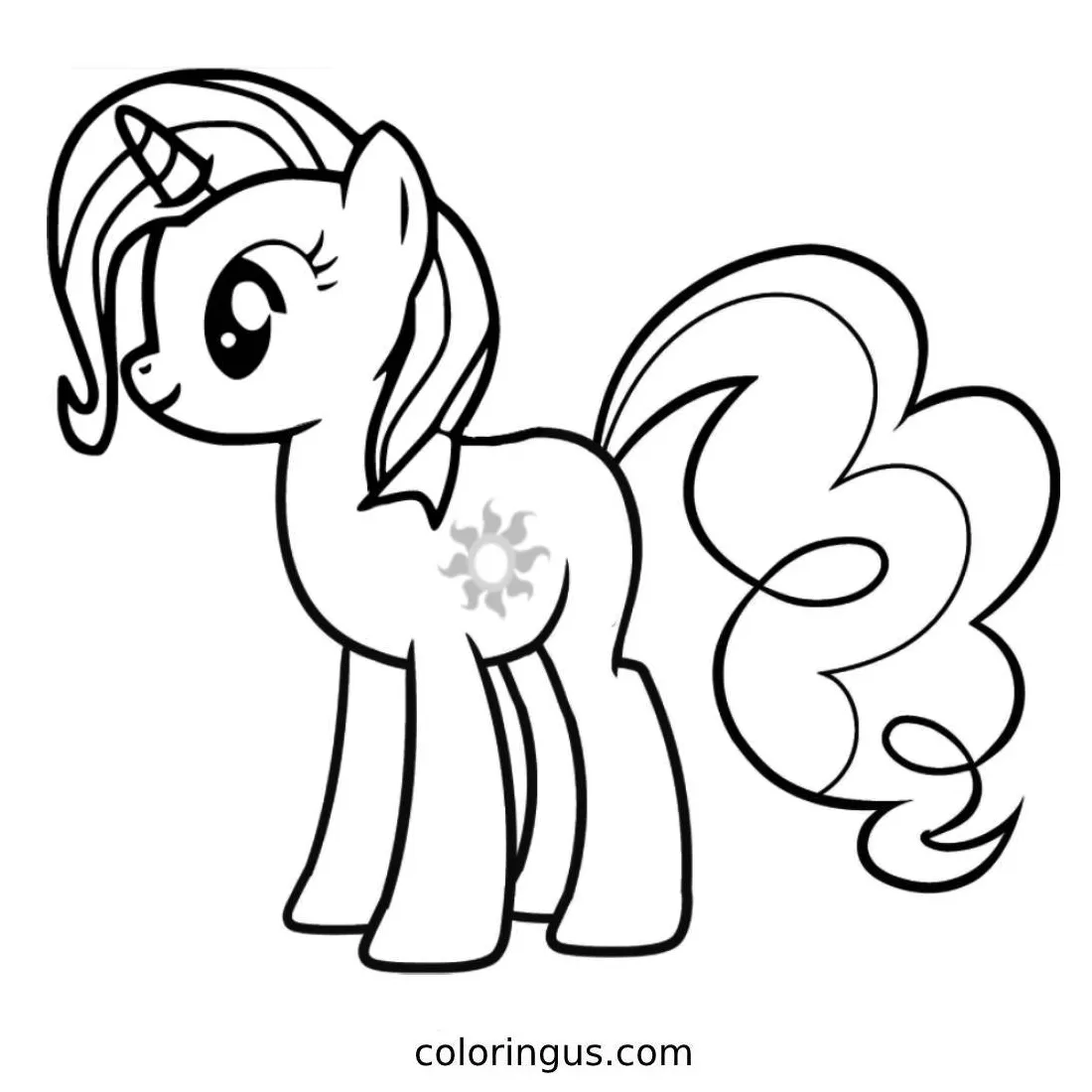My Little Pony Coloring Pages (Free Printable PDF)