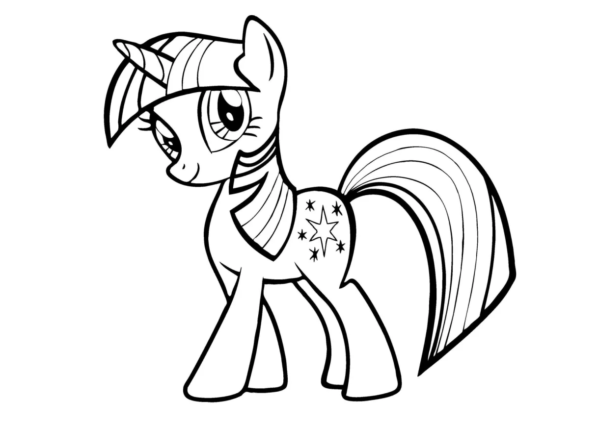 My Little Pony Coloring Pages & coloring book.