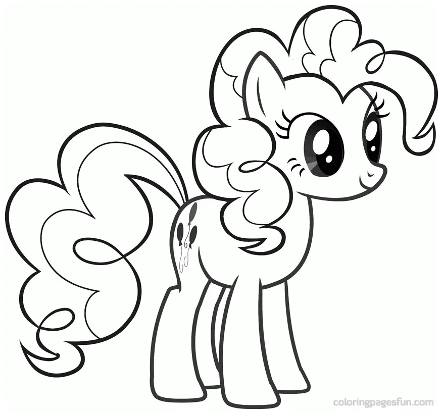 My Little Pony Coloring Page - Coloring Home