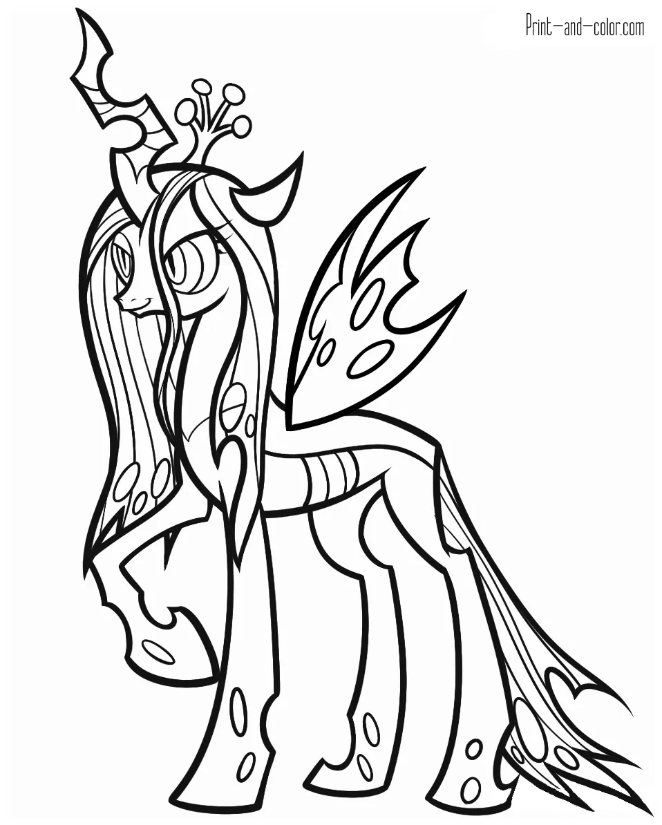 My Little Pony coloring pages | Print and Color.com