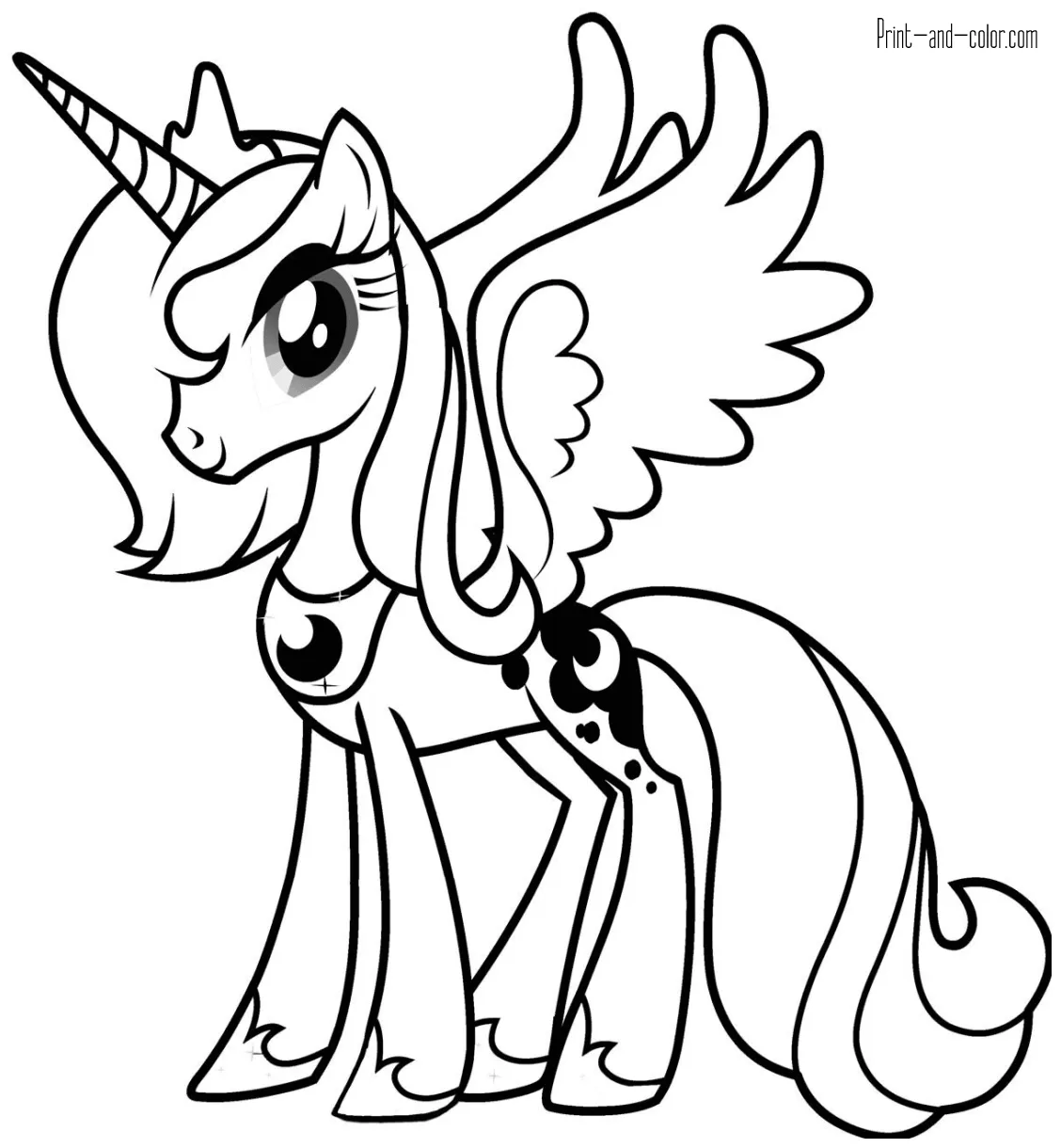 My Little Pony coloring pages | Print and Color.com