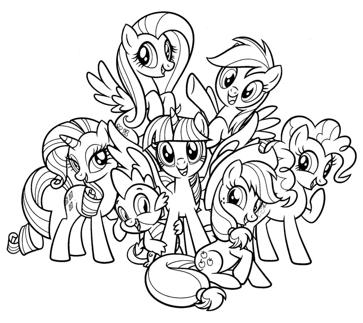109 MLP My Little Pony coloring page by magnificent-coloring on DeviantArt