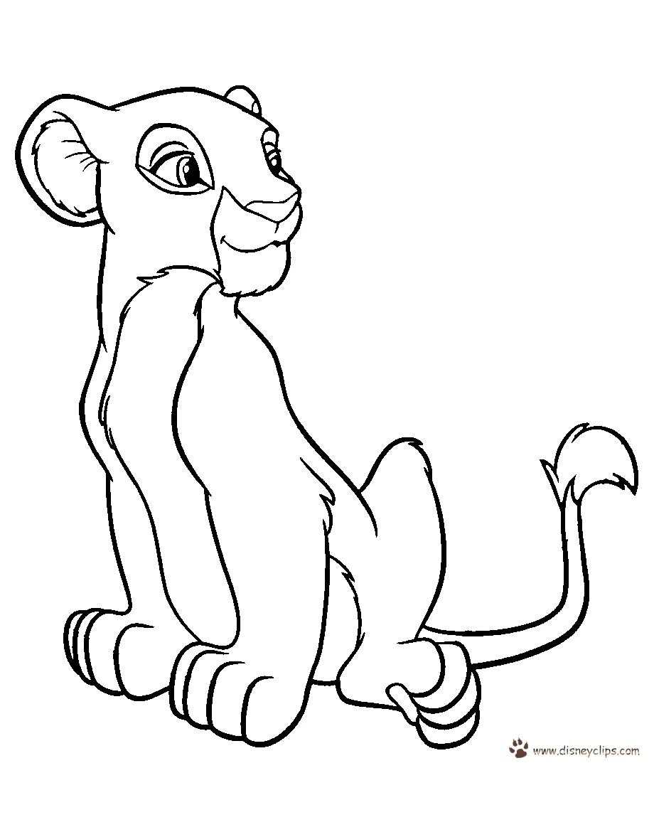 Disney nala coloring coloring pages
