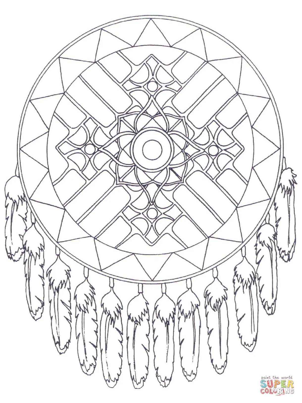 Native American Designs Coloring Pages Printables - Coloring Home