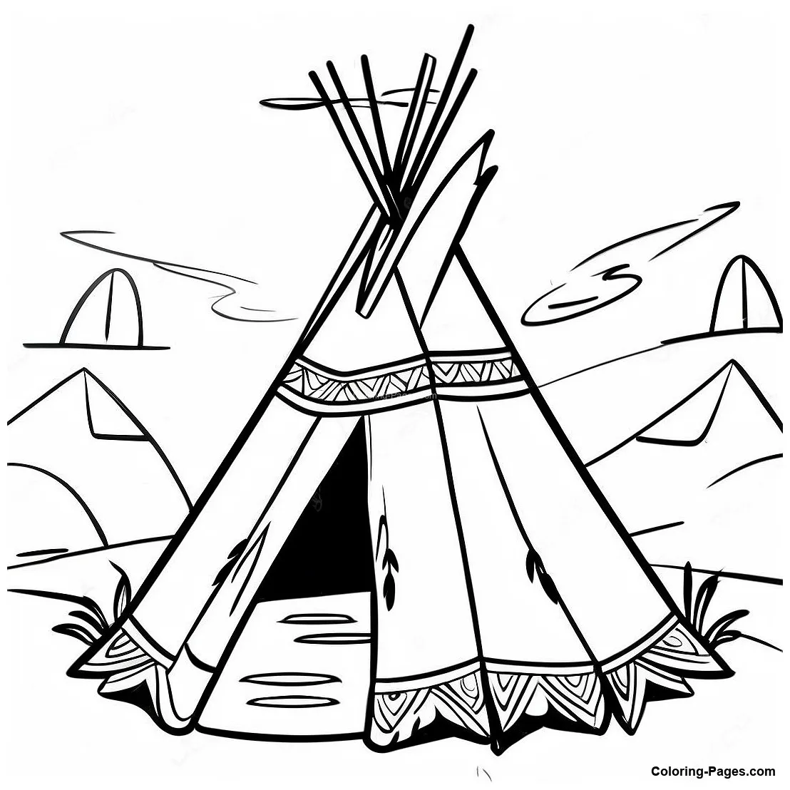 Traditional coloring-pages