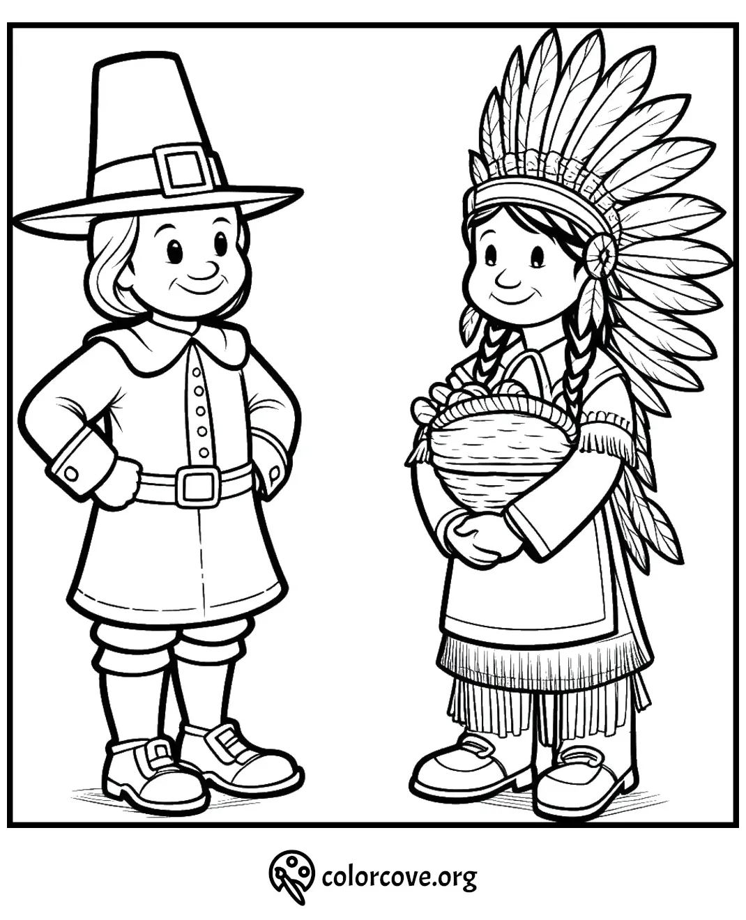 18 free thanksgiving coloring pages the color cove