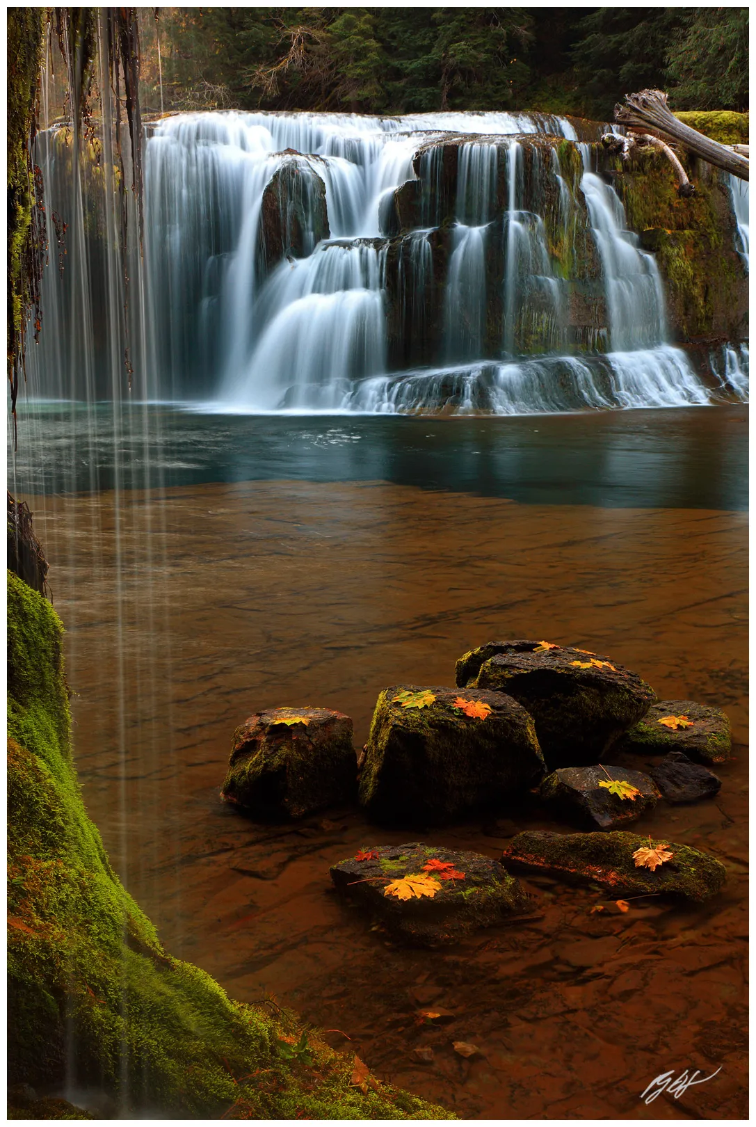 F191 lower lewis river falls, washington randall j hodges graphy