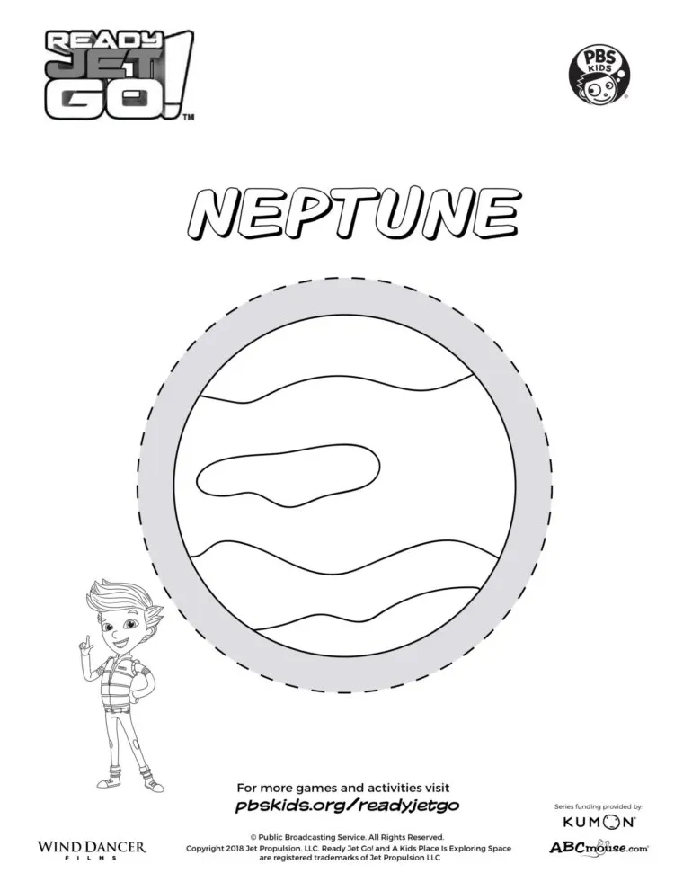 Planet neptune coloring page kids coloring… pbs kids for parents