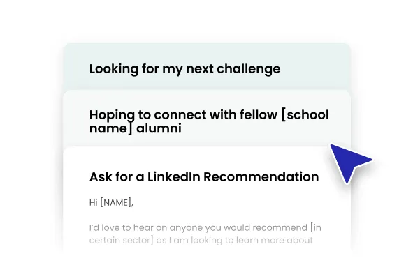 Networking email templates streamline your networking efforts