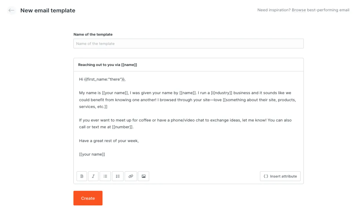 How to write an effective networking email tips & templates