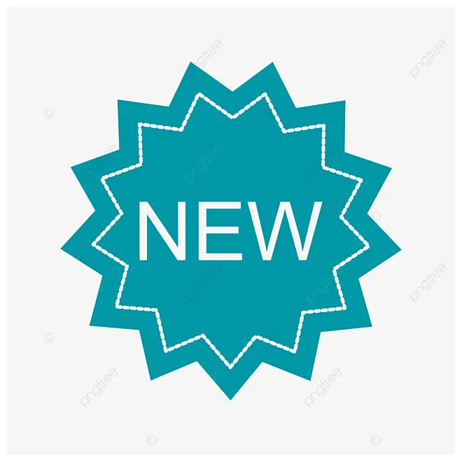 Neuer vektor symbol, neues symbol, sticker symbol, stern symbol png und