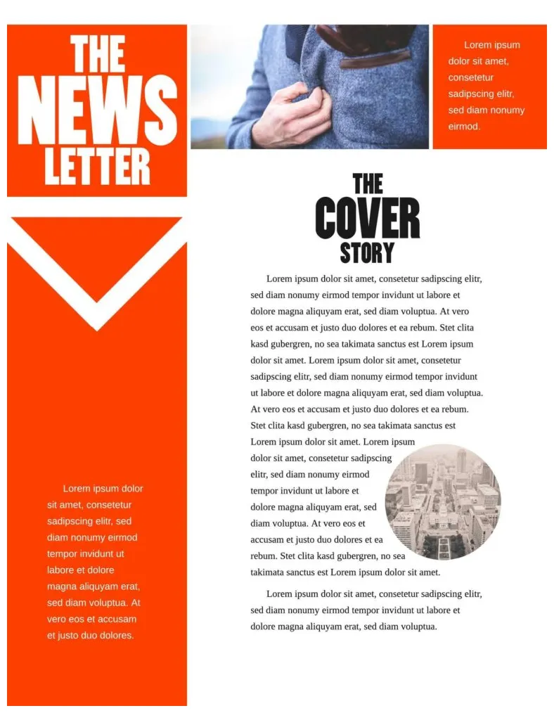 Newsletter word template excel word templates