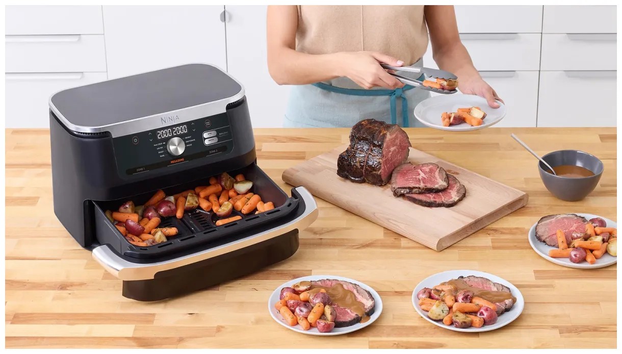 Ninja foodi dual zone air fryer rack at marge bush blog