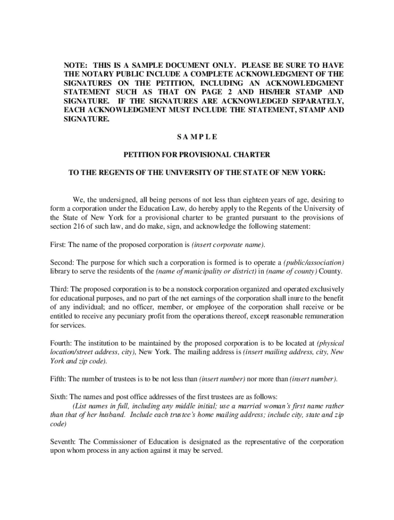 Fillable online sample notary statementsnotary statement examples