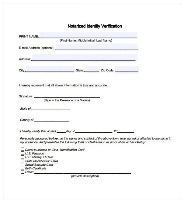 9+ sample notary statements free sample, example, format