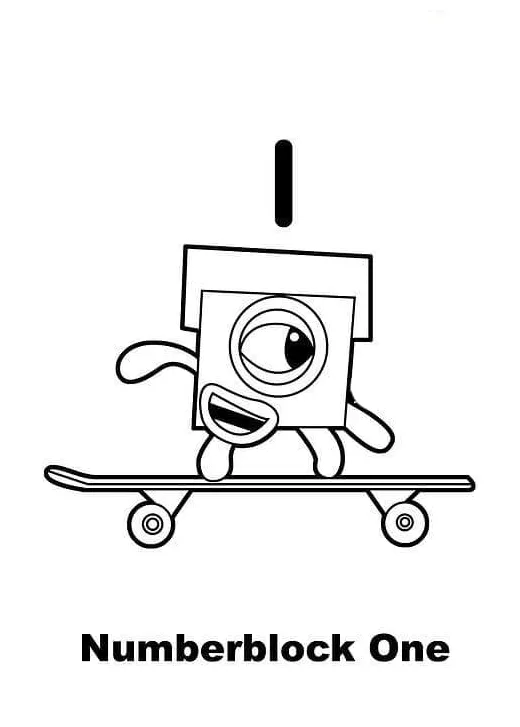 Numberblocks coloring pages coloringlib