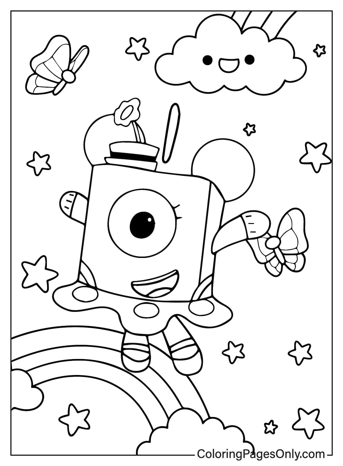 60+ numberblocks coloring pages free printable pdf & online coloring