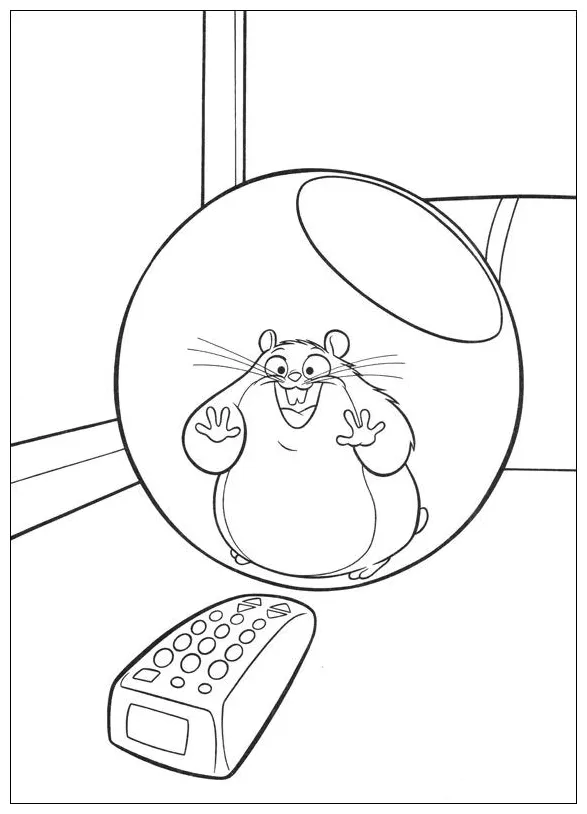 Kids-n-fun coloring page bolt bolt
