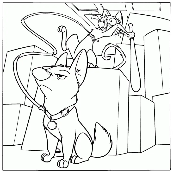 Bolt coloring pages & books 100% free and printable!