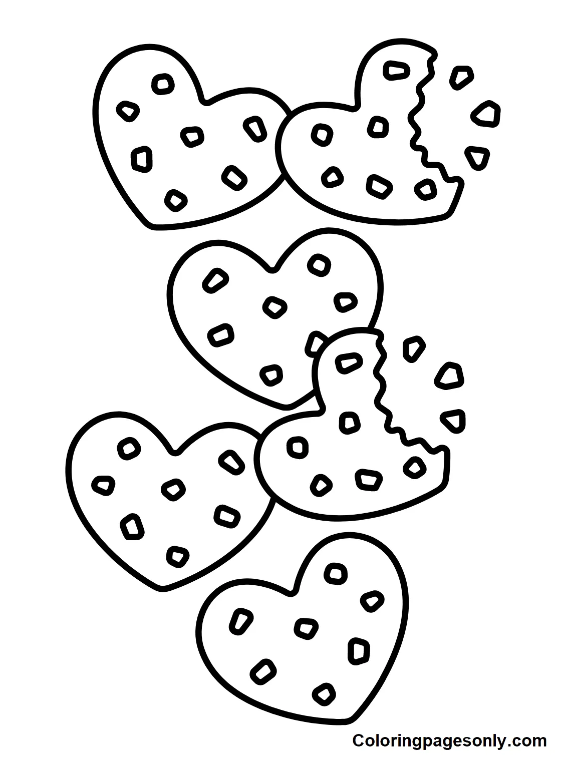 Cookie Coloring Pages - Coloring Pages For Kids And Adults