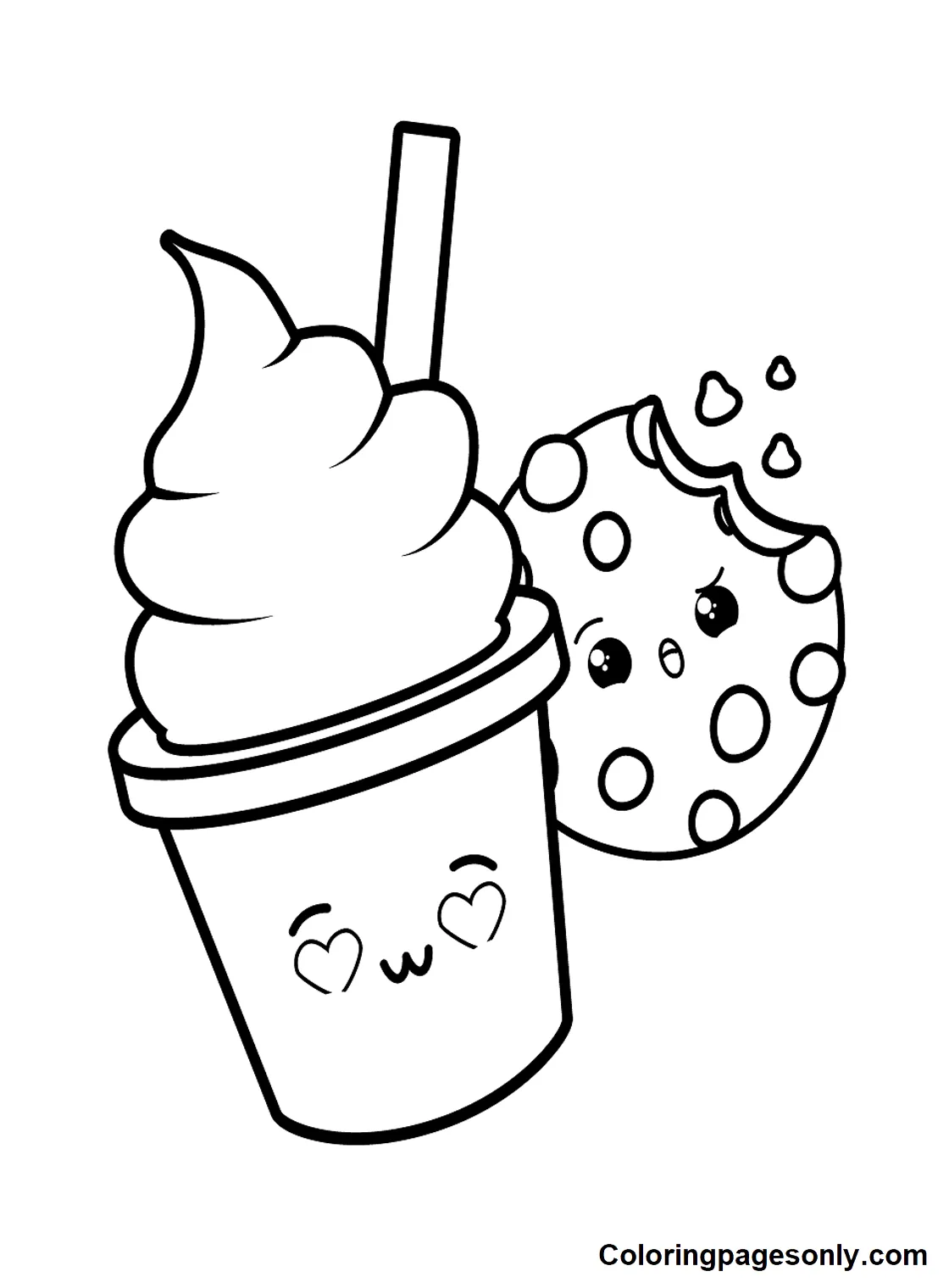 Cookie Coloring Pages - Coloring Pages For Kids And Adults
