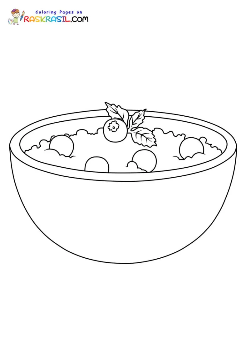 Oatmeal Coloring Pages