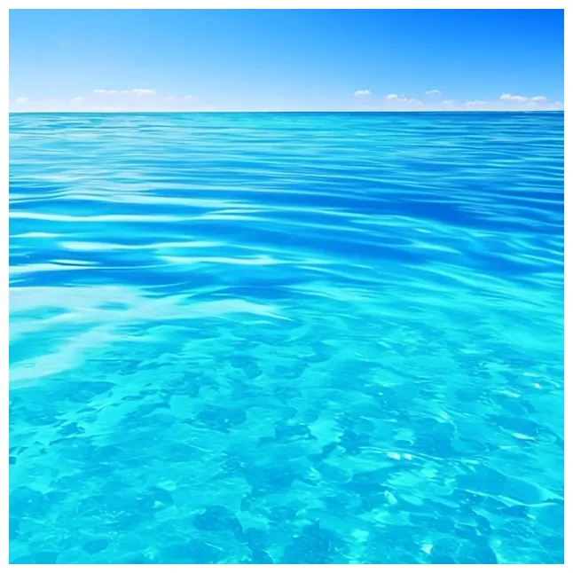 Premium clear ocean water texture printable coloring page