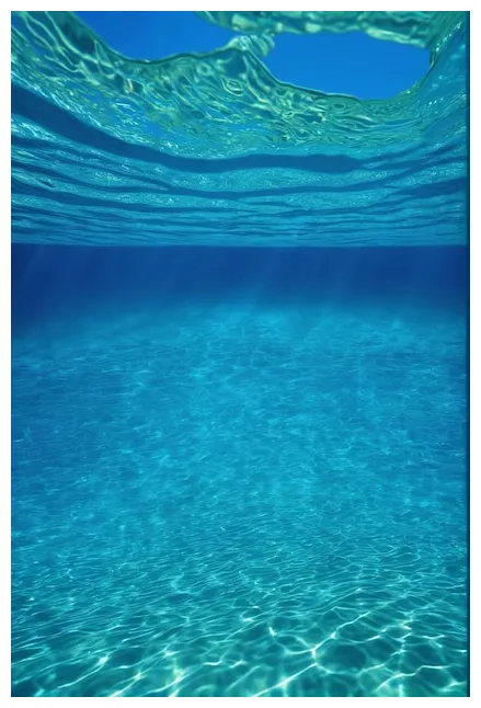 Premium ai clear underwater scenery