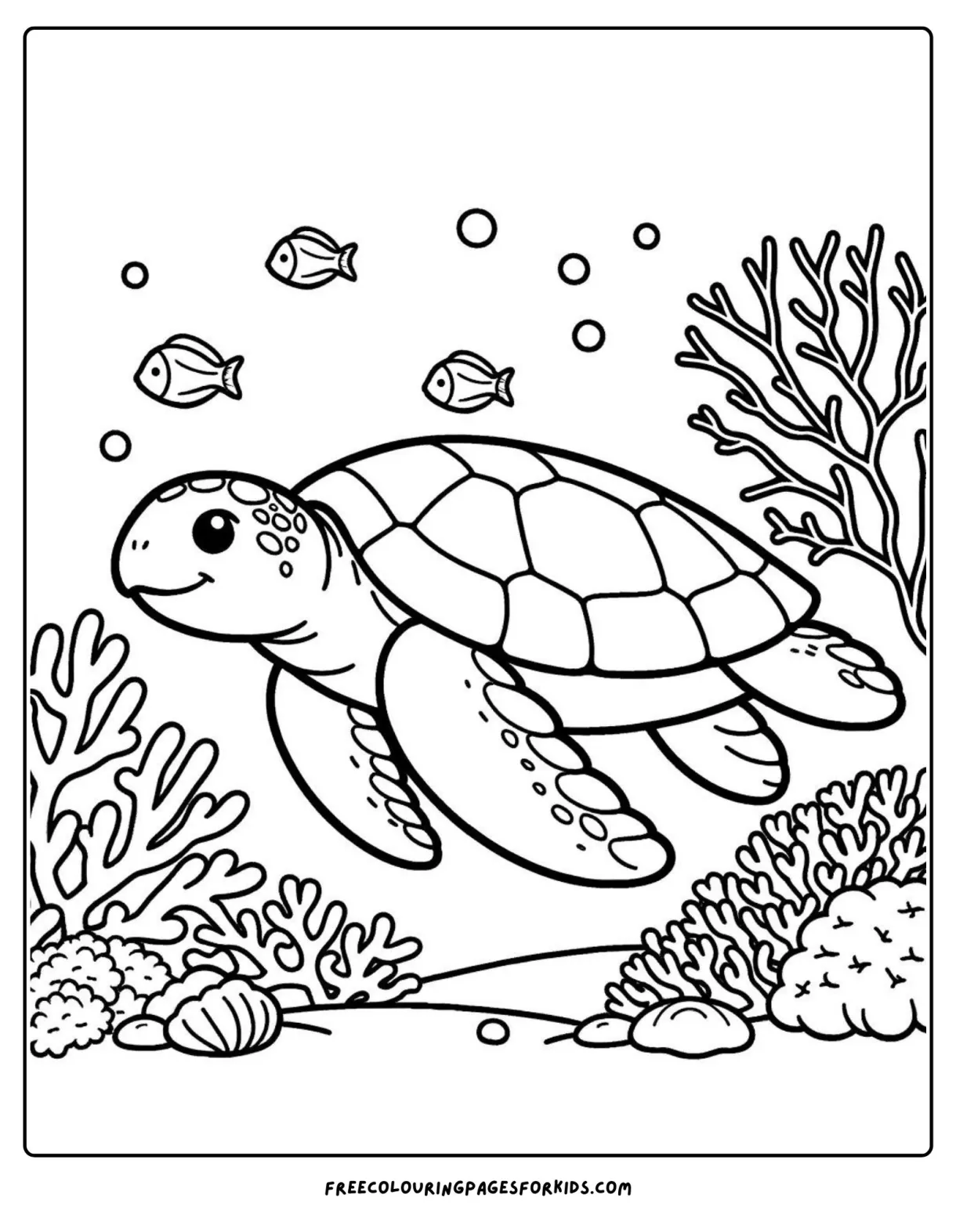 20 ocean coloring pages for kids in 2024 ocean coloring pages, turtle