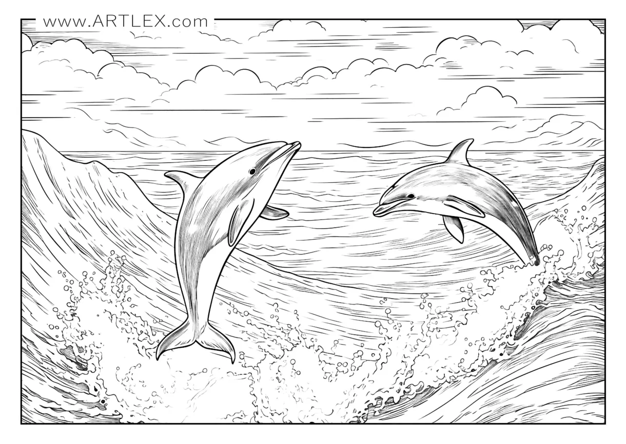 10 ocean coloring pages free + printable artlex