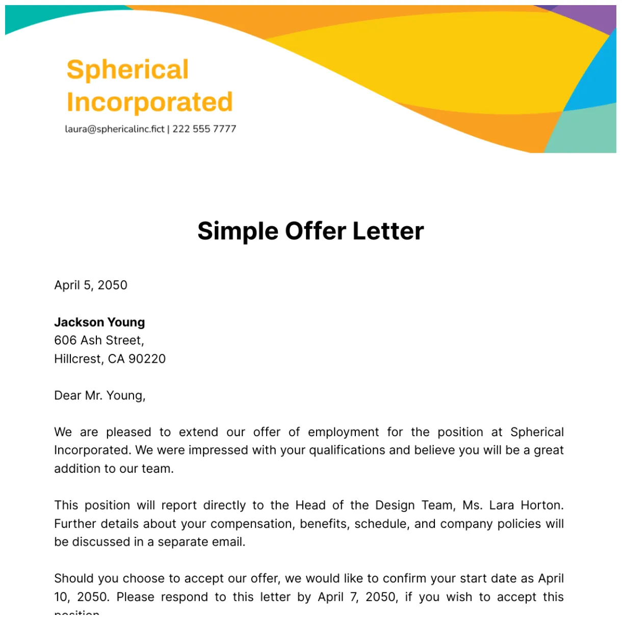 Free simple to edit online