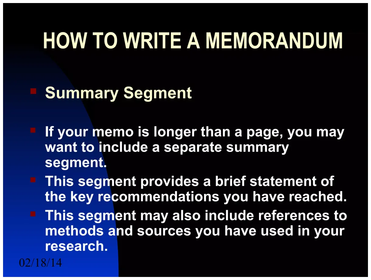 Inter and informal short report ppt