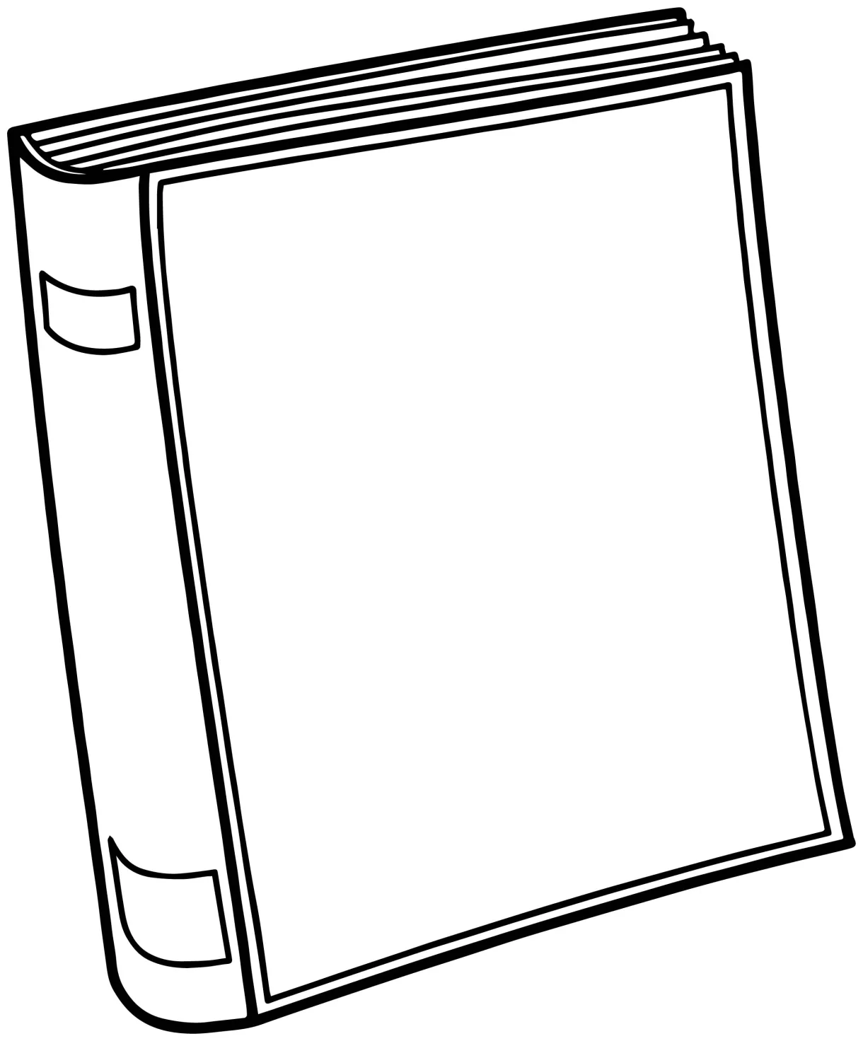 Any Old Book Coloring Page | Wecoloringpage.com