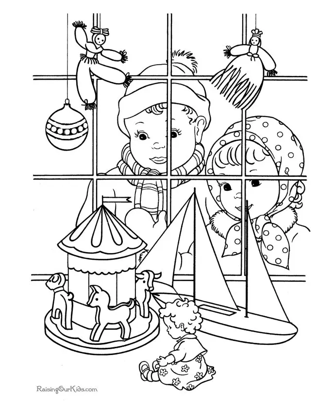 Vintage Coloring Book Pages - Coloring Home