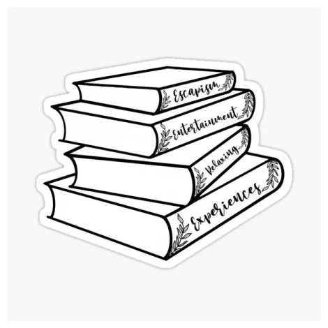 First day of school, a girl sitting on a stack of book on first day