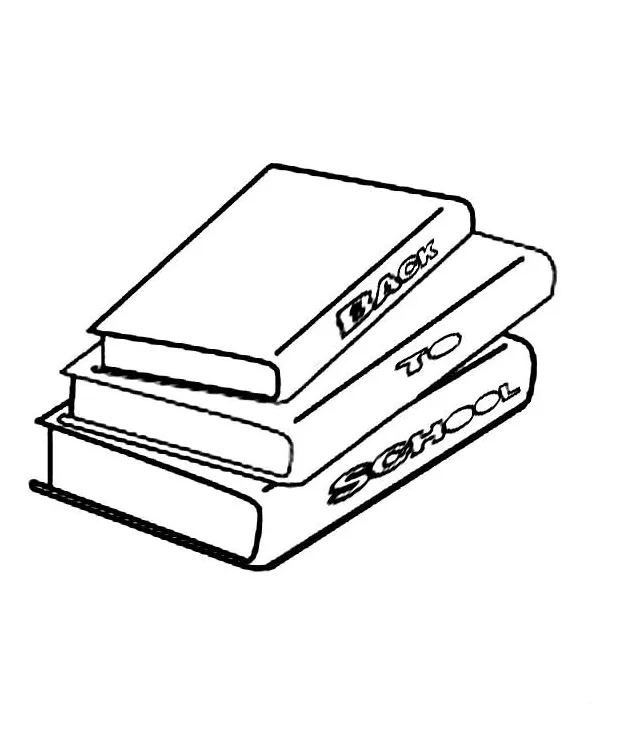 Stack of book coloring page coloring sun coloring pages, coloring