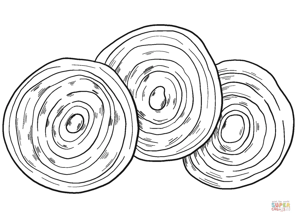 Slices of free printable coloring pages