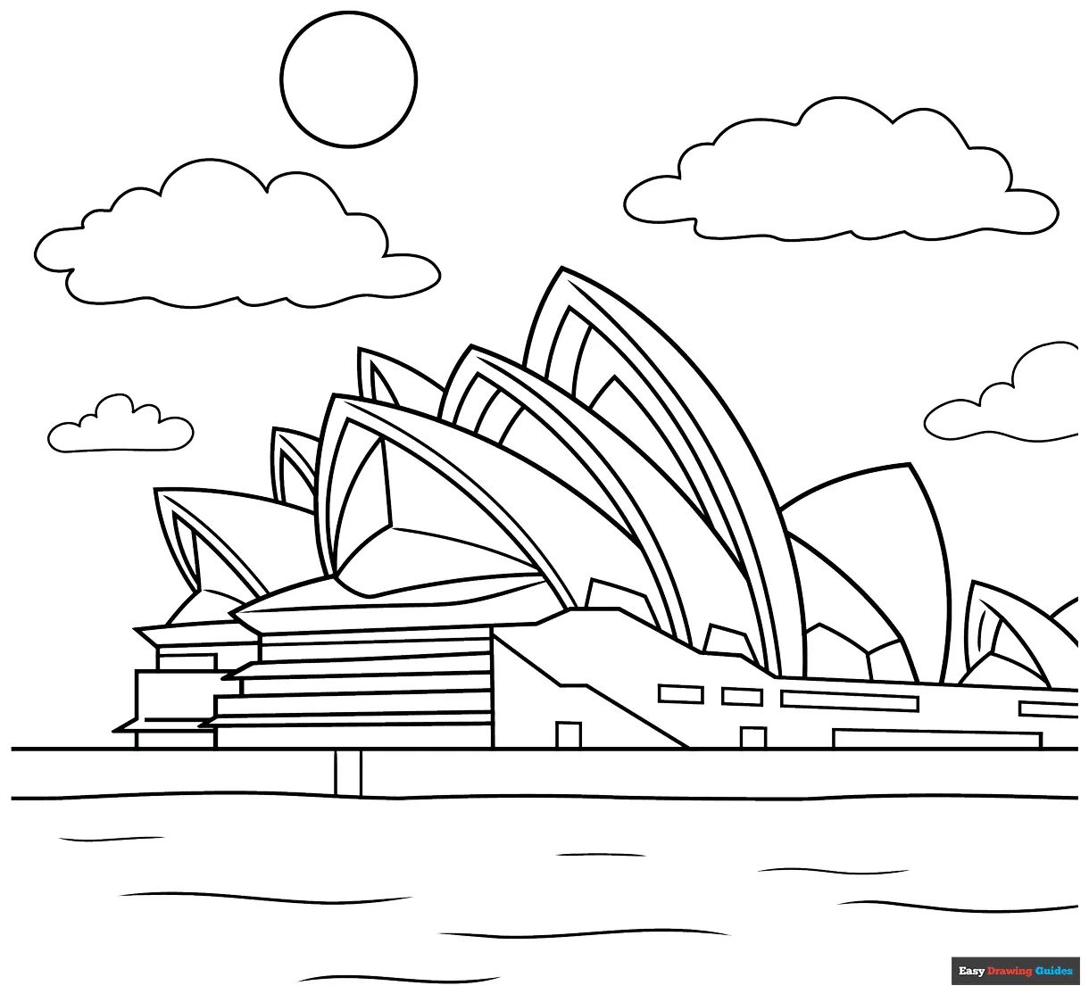 Sydney easy drawing guides