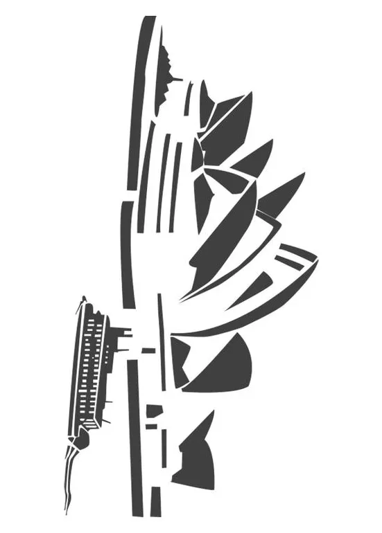 Coloring page sydney opera house free printables img 22382