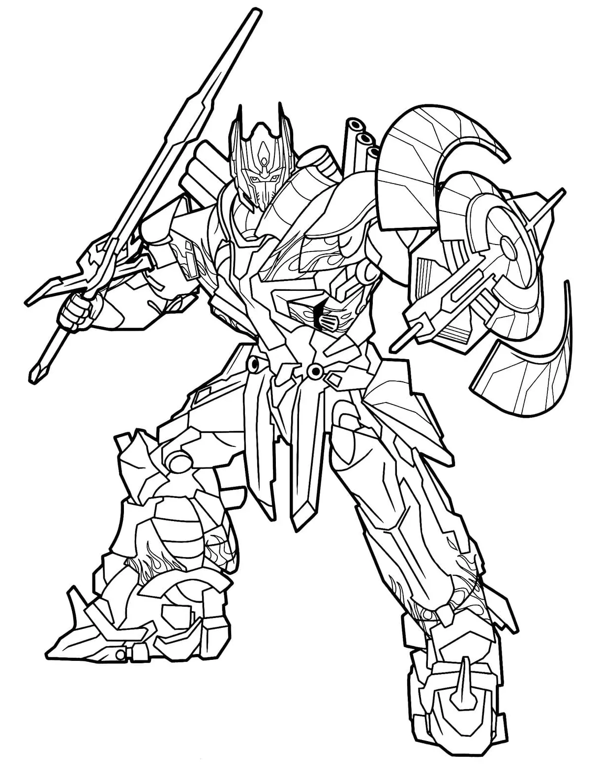 Optimus prime coloring pages 120 free coloring pages