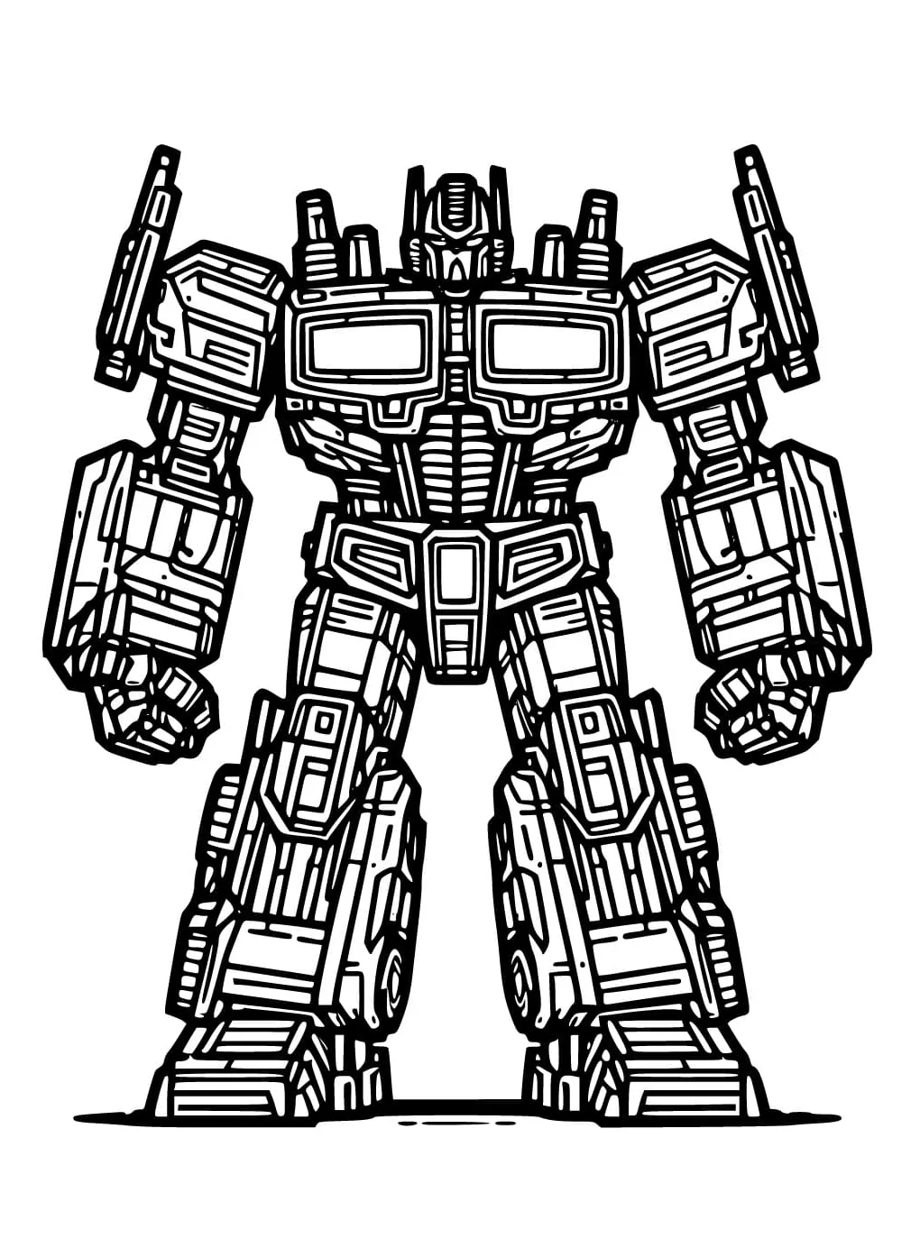 Optimus prime coloring pages coloringlib