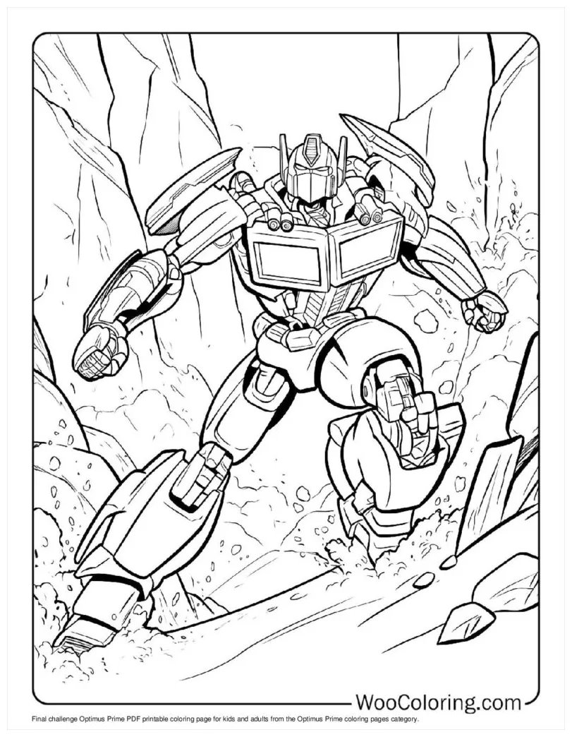 100+ optimus prime coloring pages free pdf to print woo coloring