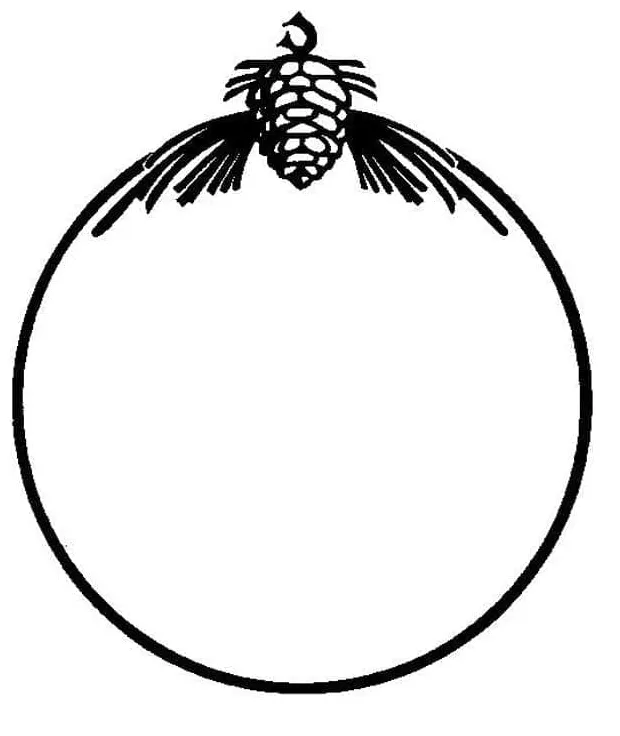 Free Ornament coloring page - Download, Print or Color Online for Free