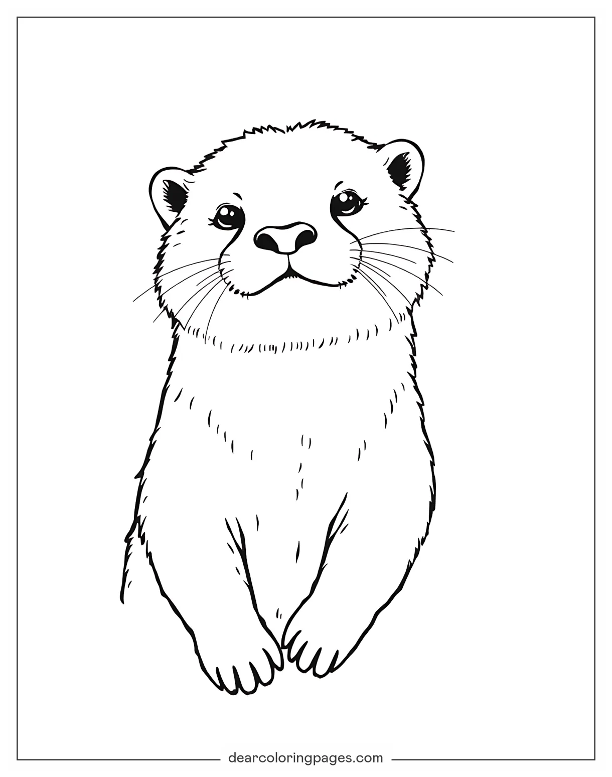 Otter Coloring Pages - 17 Free Printable Coloring Pages
